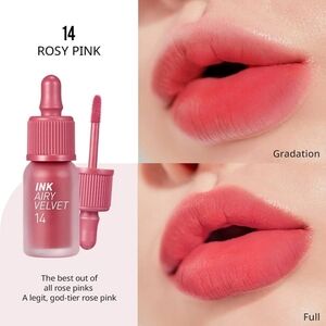 🌟14 FOLLOW ROSE Peripera DISCONTINUED Tint Ink Airy Velvet NWT